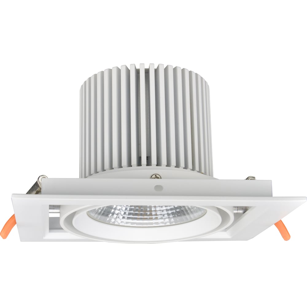 Изображение товара Карданный встроенный светильник KGP 2108C-1 с регулировкой направления 35W белый