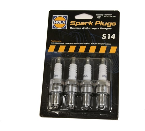 Изображение товара Свеча для ВАЗ 2108-15/21073/1214/2123 инжектор 8 кл. 1.1 HOLA S14