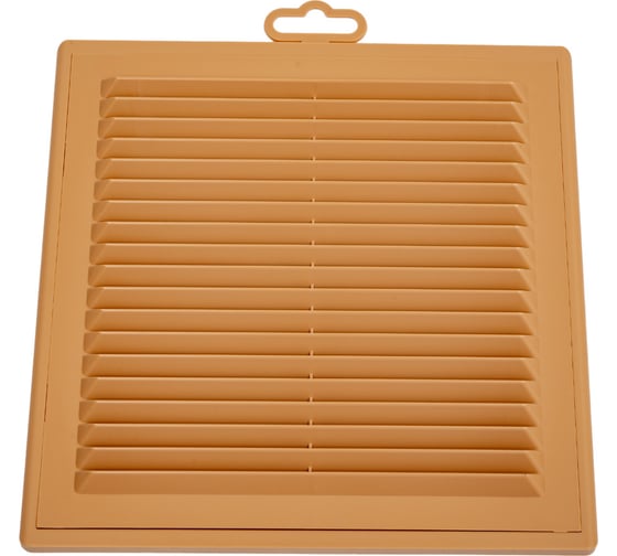 Изображение товара Решетка TDM ELECTRIC разъемная с москитной сеткой, 208х208 ЭКО (беж.) SQ1807-0078