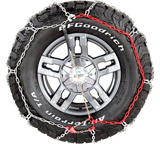 Изображение товара Цепи противоскольжения РИФ 4х4 соты 16 мм, 31x10,5R15, к-т 2 шт. RIF18-0-0000255