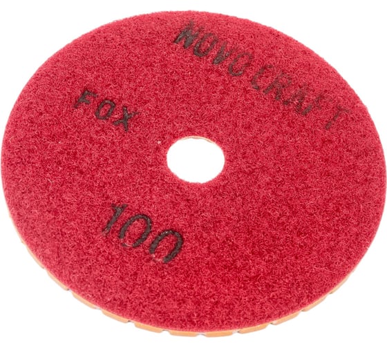 Изображение товара Диск алмазный гибкий Черепашка Fox (2 шт; 100 мм; № 100; мокрый рез) Novocraft PPTSW1000100