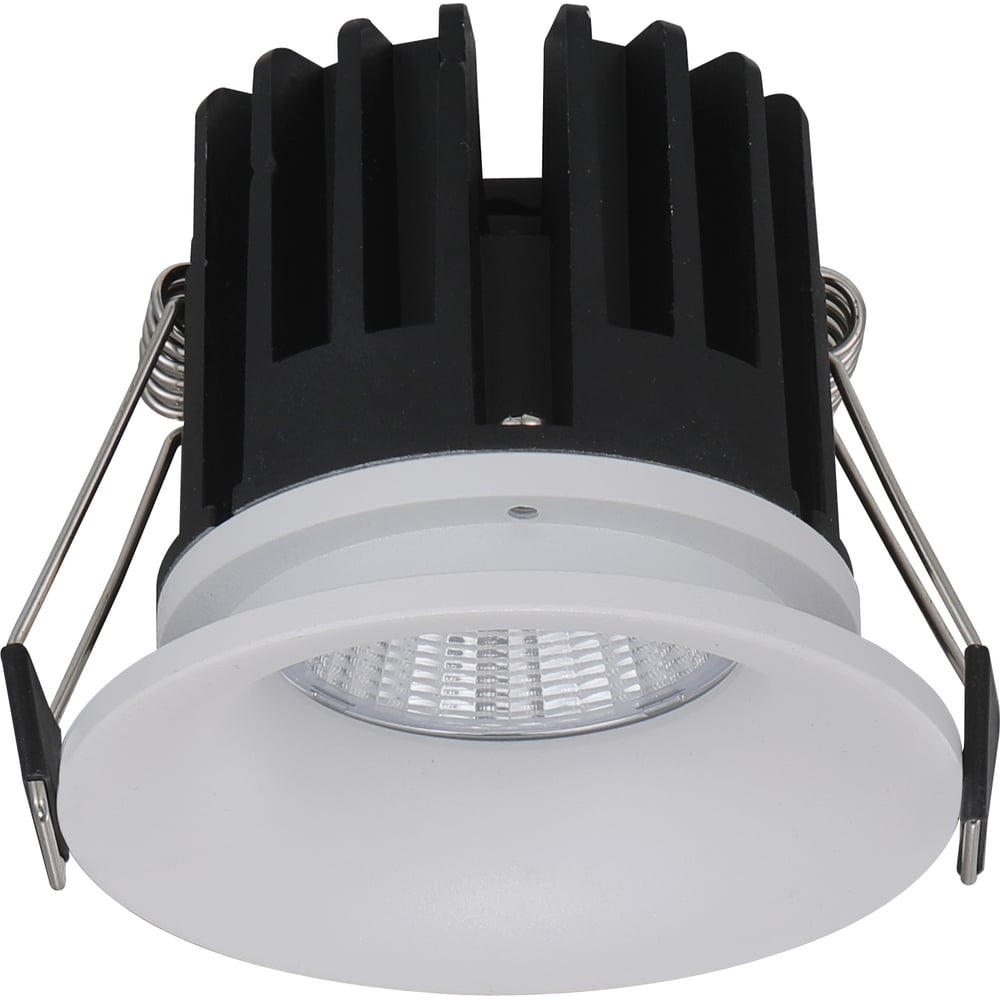 Изображение товара Светильник даунлайт 10W 3000K белый современный встроенный светильник IP44