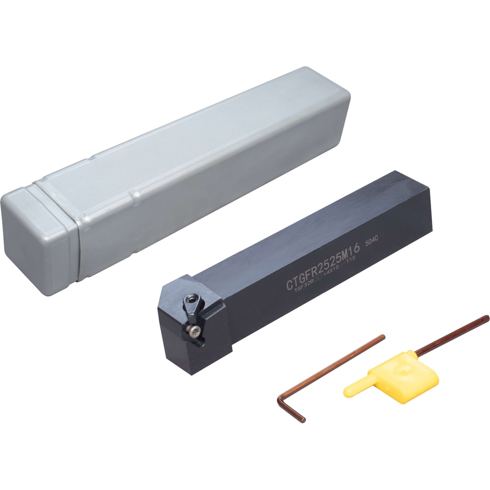 Изображение товара Державка TORNERI отрезная канавочная CTGFR2525M16 Т026987 для точных резов металла