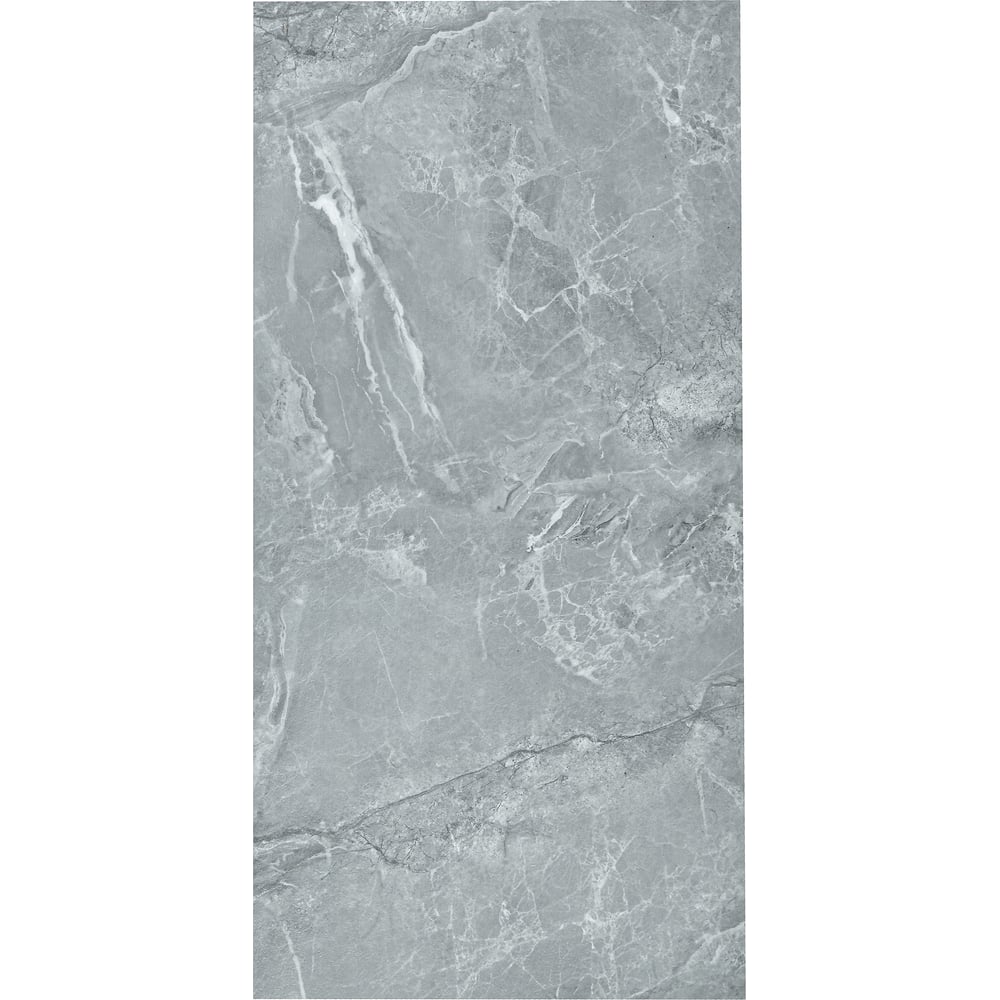 Изображение товара Самоклеящаяся ПВХ плитка LAKO МЕГА Делюкс DECOR Серый шторм, 32 класс, 6,32м²