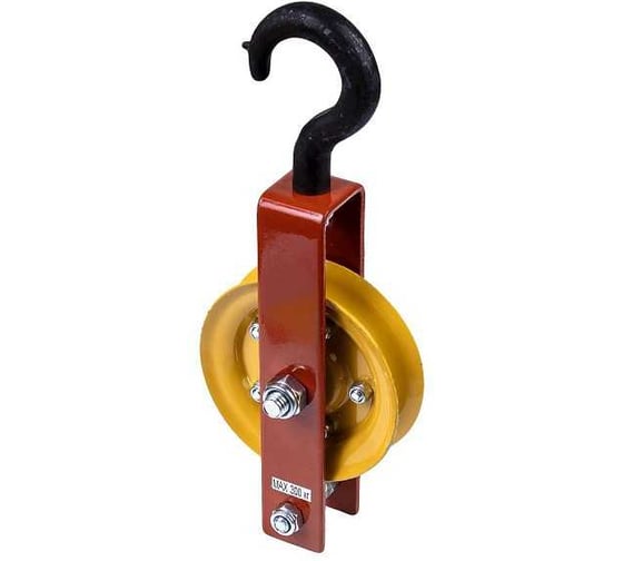 Изображение товара Блок полиспастный с крюком Госкреп 190 мм, тк 1 7-0020580
