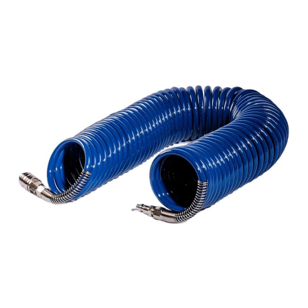 Изображение товара Шланг спиральный с фитингами Yoshi 15м из полиуретана