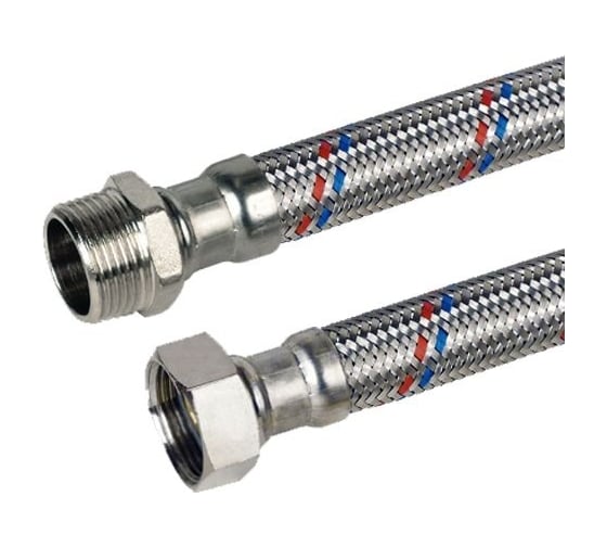 Изображение товара Подводка для воды PSV с полимерным покрытием 120 см., г/ш., 1/2 4627132452727