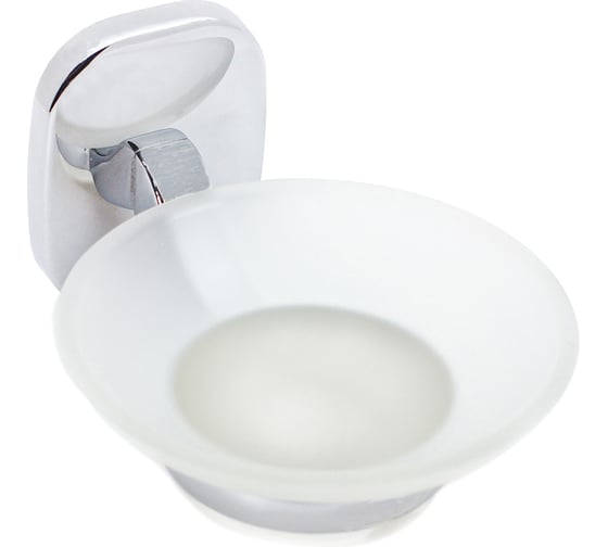 Изображение товара Мыльница подвесная стекло матовое Mr.Penguin KВАДРАТ KL-1608