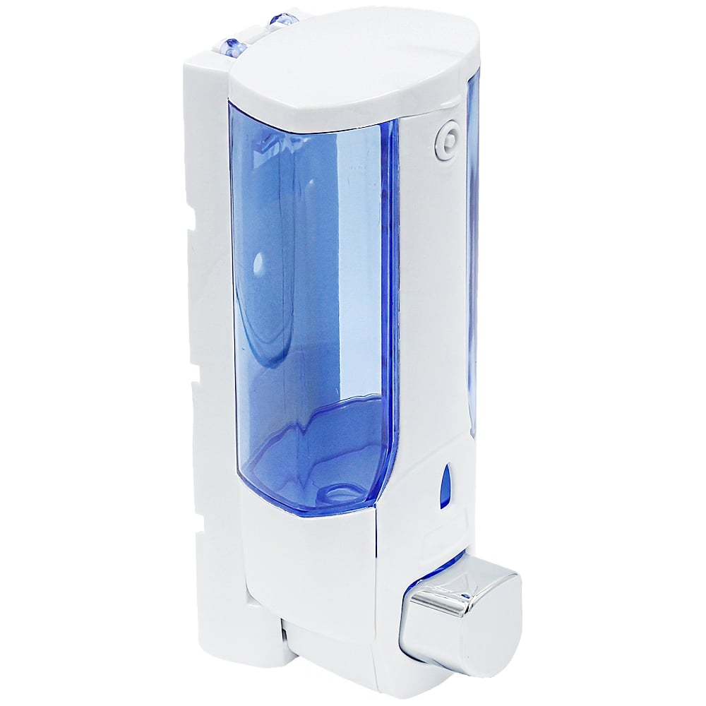 Изображение товара Дозатор Mr.Penguin 9013 300 мл белый хром настенный