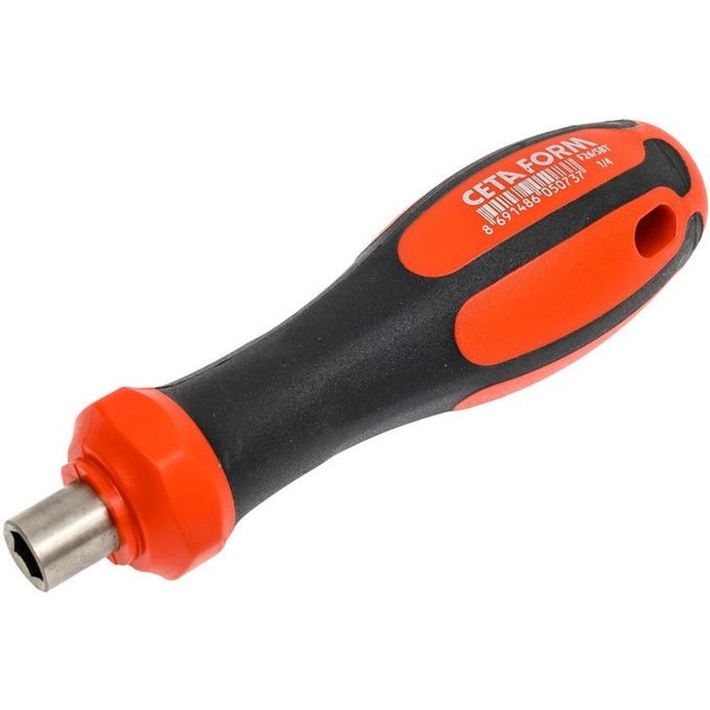 Изображение товара Отвёртка-держатель бит магнитная 1/4 дюйма короткая 16 мм Ceta Form F26/SBT