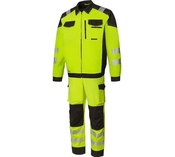 Изображение товара Костюм СОЮЗСПЕЦОДЕЖДА STATUS NEW (Статус) лимон/графит с СВП, 56-58/170-176 2000000291970