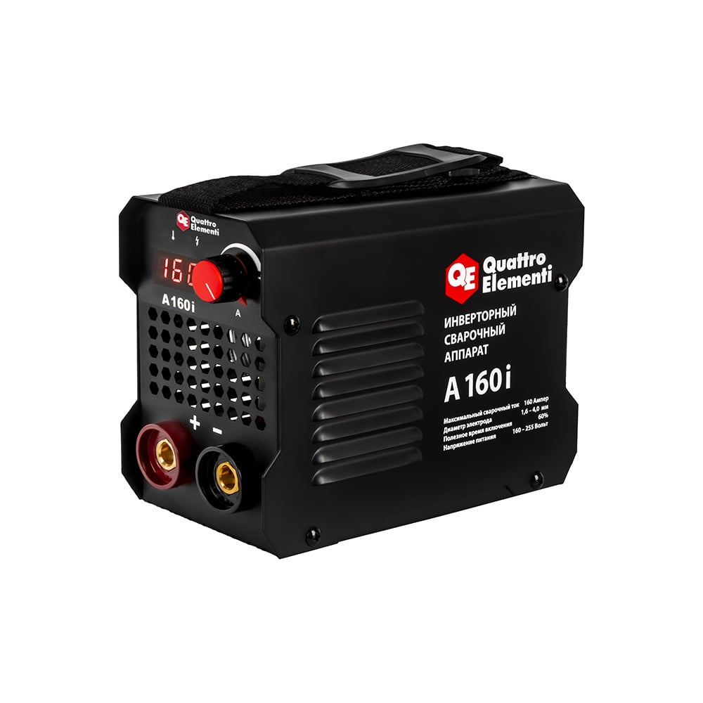 Изображение товара Электродная сварка QUATTRO ELEMENTI A 160i 160А инвертор модель