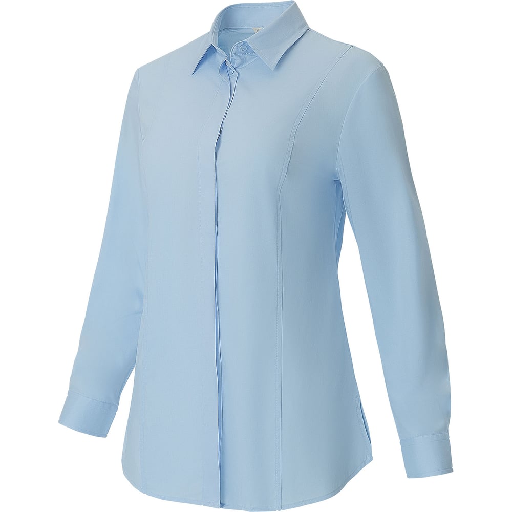 Изображение товара Женская рубашка КЛАССИК sky blue 48-XL хлопок полиэстер эластан