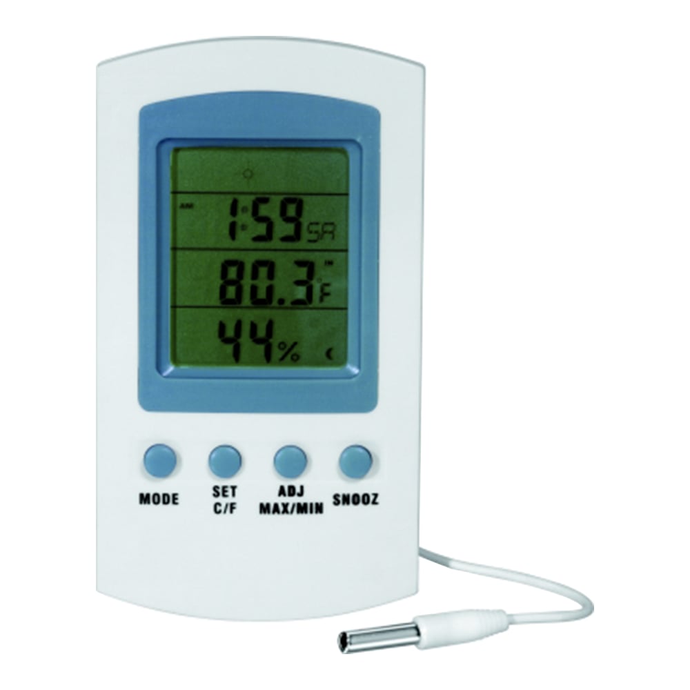 Изображение товара Комнатно-уличный термогигрометр KAIRUIDA KRD SH-119 цифровой с выносным датчиком