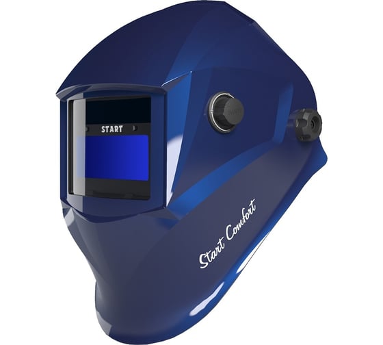 Изображение товара Маска сварщика хамелеон COMFORT АСФ 505 синий глянец Start 51ST505BK