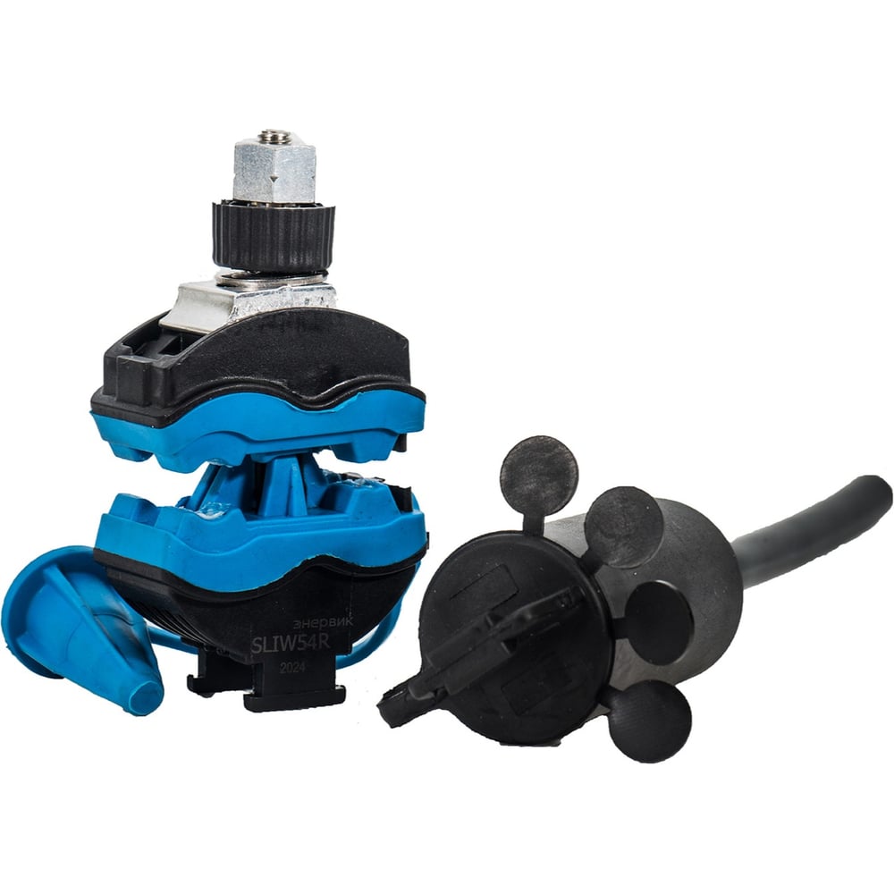 Изображение товара Разъем для подключения переносного заземления с зажимом ЭНЕРВИК ST202.54R SLIW54R, упаковка 1 шт ST202.54R-1