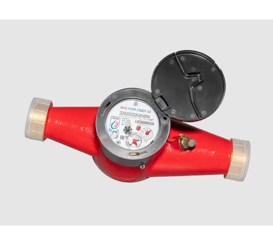 Изображение товара Универсальный счетчик воды ЭКО НОМ СВ ДЛ-32 латунь с КМЧ СВДЛ32-003