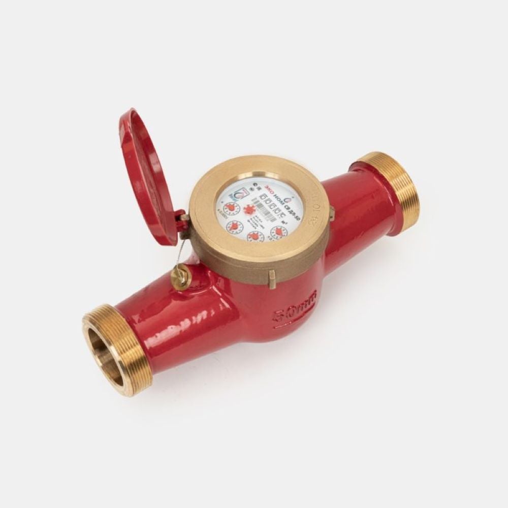 Изображение товара Универсальный счетчик воды ЭКО НОМ СВДЛ50-003 латунь для горячей и холодной воды