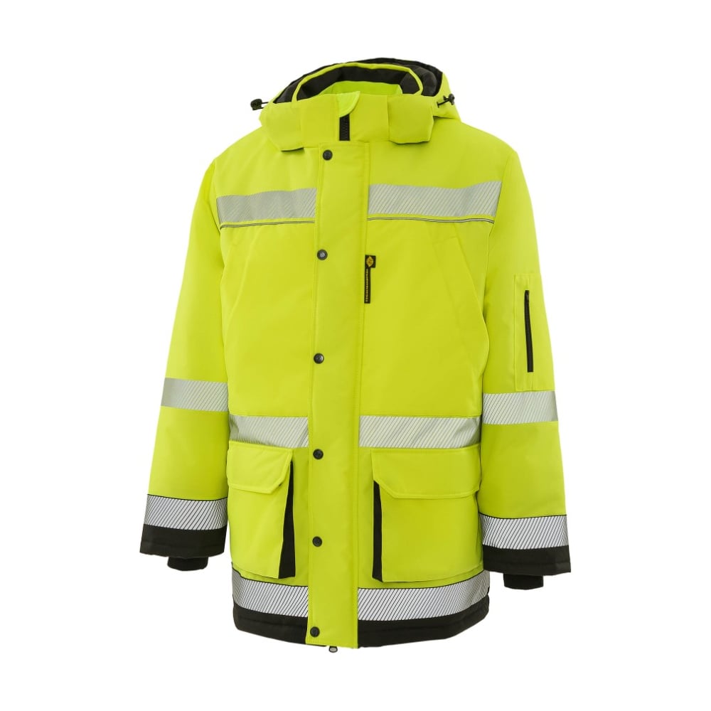 Изображение товара Утепленная мужская куртка СОЮЗСПЕЦОДЕЖДА премиум водоотталкивающая желтая 48-50