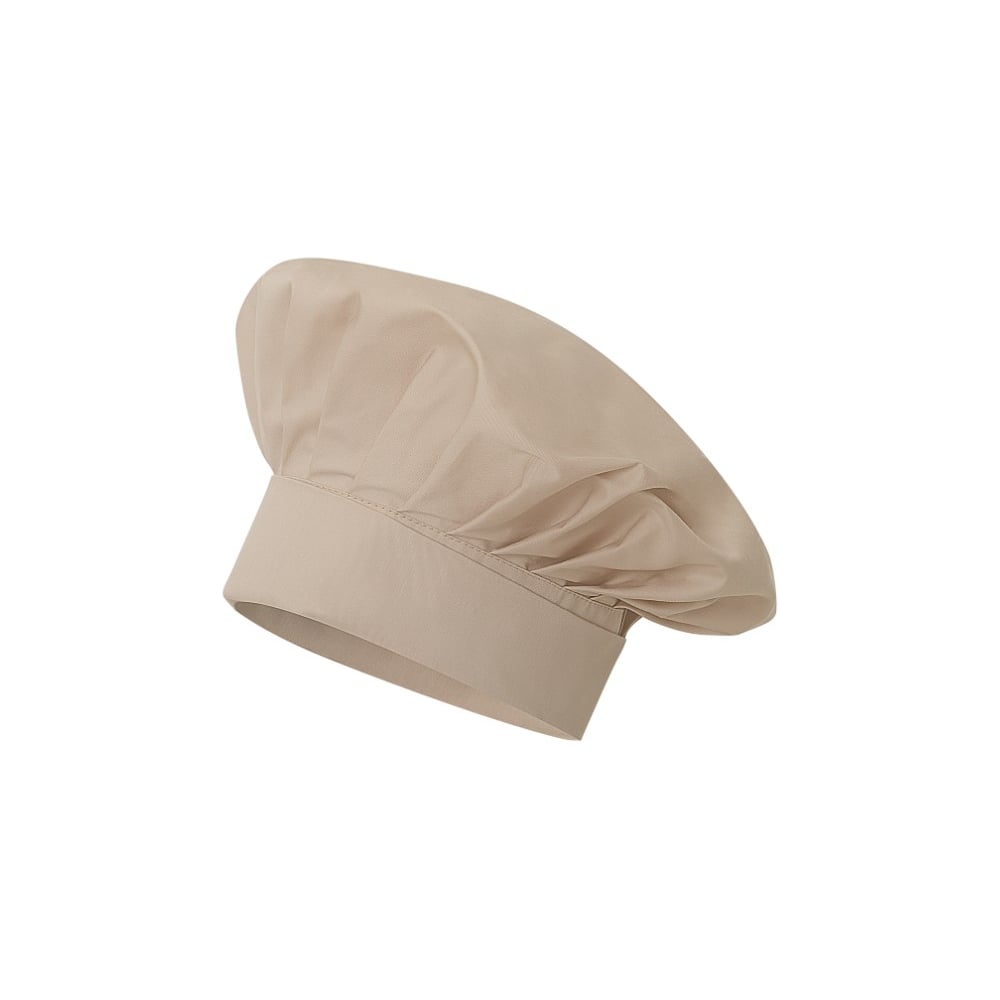 Изображение товара Поварской колпак СОЮЗСПЕЦОДЕЖДА Рикон бежевый 58-62 профессиональный текстильный
