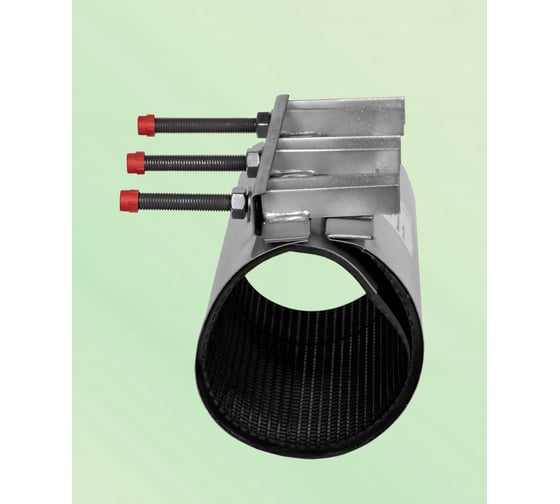 Изображение товара Хомут ремонтный однозамковый RUTEMPO ОД (114-126) L=300 РА-004421