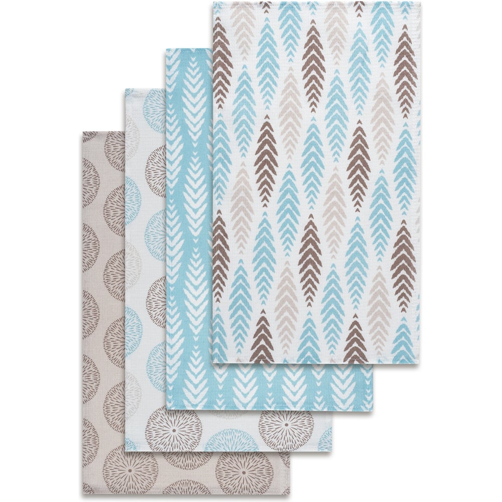 Изображение товара Полотенца вафельные Guten Morgen Азур 35х60 см, 4 шт