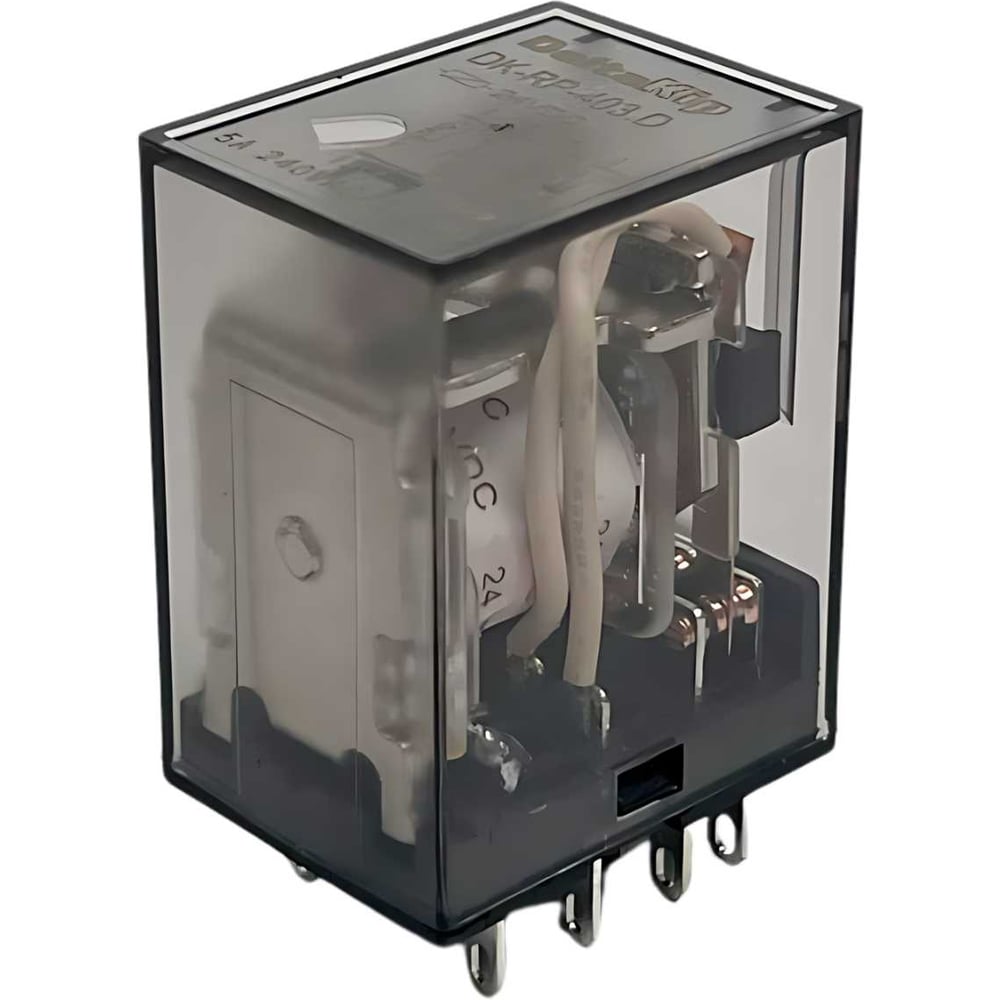 Изображение товара Промежуточное реле серии DK-RP DELTAKIP 24V DC 5A 4 контакта 10 шт
