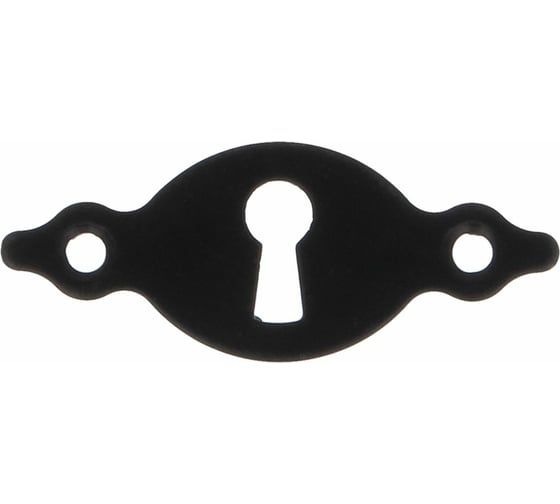 Изображение товара Горизонтальная накладка Amig черная 10-67х26х1,5