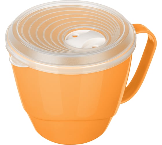 Изображение товара Контейнер-кружка для бульона Phibo 0.72 л, оранжевый 431294108