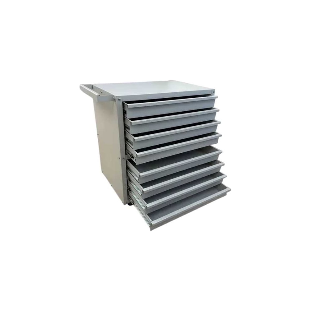 Изображение товара Тележка самосборная ILIKPRO Билли 80, 8 ящиков, светло-серая