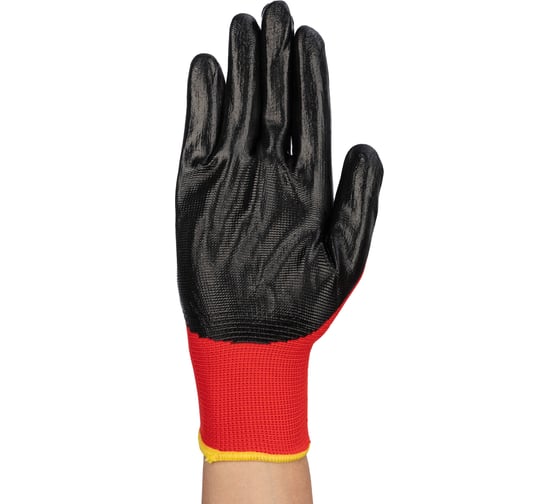 Изображение товара Перчатки вязаные нейлоновые с нитриловым покрытием NewLine 120 пар 168083_120