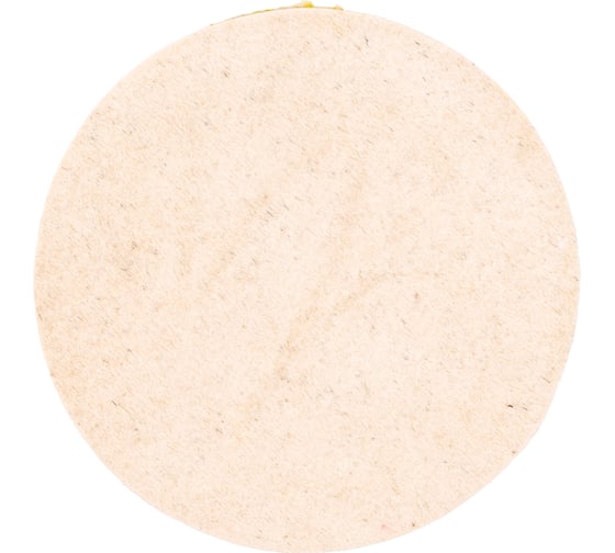 Изображение товара Круг войлочный 125х12 мм, velcro, белый TECH-NICK 070140016