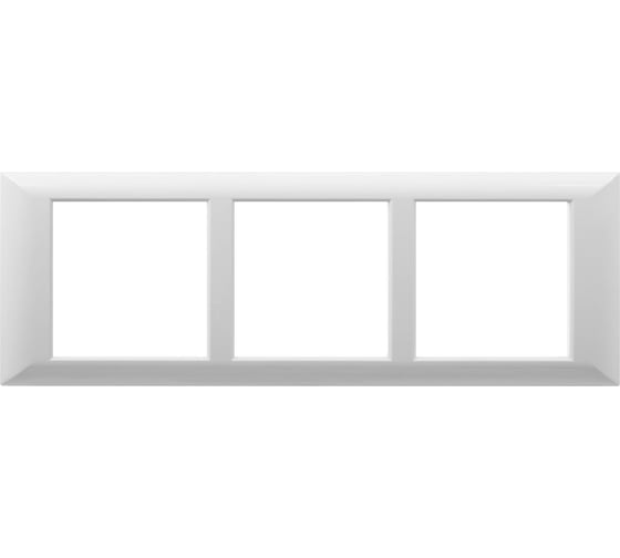 Изображение товара Рамка-суппорт DKC 6 модуля Avanti для In-liner Front белая 4400916