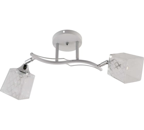 Изображение товара Люстра Schaffner 2xE27/60W (57*16*25) Mantel 4440-2 WH+CR