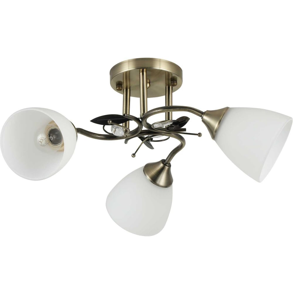 Изображение товара Люстра Schaffner Estelar 4640-3 AB 3xE27 40W современная потолочная люстра модерн