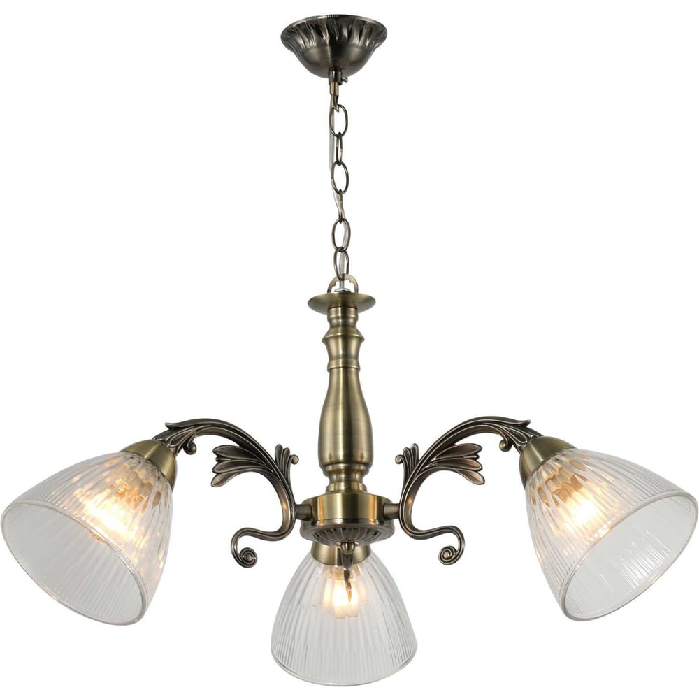 Изображение товара Классическая Люстра Schaffner 3xE27/40W Folla 4375-3 AB