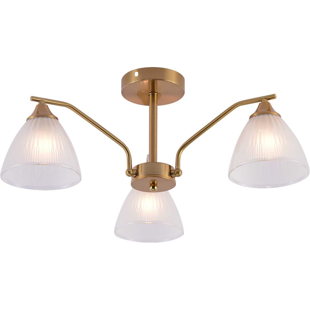 Изображение товара Люстра Schaffner 3xE27/60W Ricerca 4110-3 CU современная потолочная