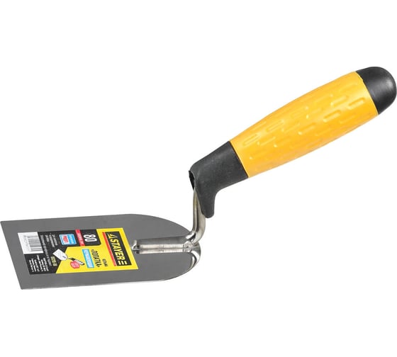 Изображение товара Кельма STAYER Professional лопатка, нержавеющее полотно, 2-х компонентная рукоятка, 80x110мм 08295-08