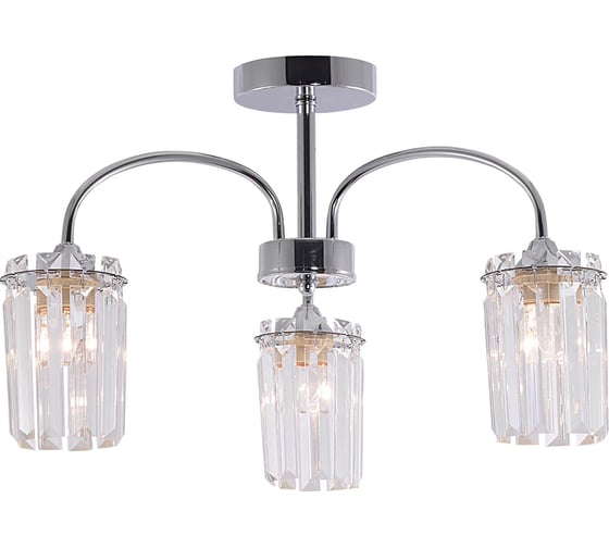 Изображение товара Люстра Schaffner 3xE27/60W (53*53*32) Pianta 4115-3 CR