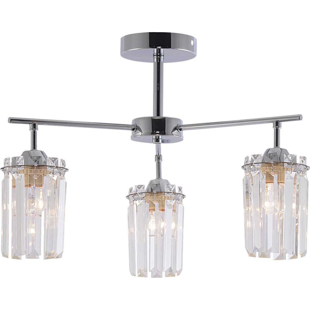 Изображение товара Люстра Schaffner Minni 4145-3 CR классика с хрусталем и металлом