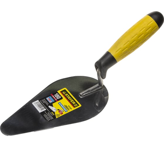 Изображение товара Кельма STAYER Professional овал, нерж. полотно, 2-х комп. рукоятка, 180x95мм 08294