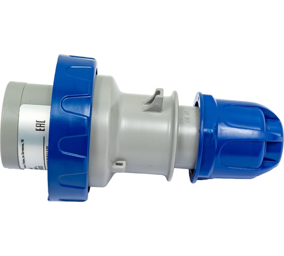 Изображение товара Кабельная вилка DKC 16А, 2P+E, 230В, IP67 DIS2181633