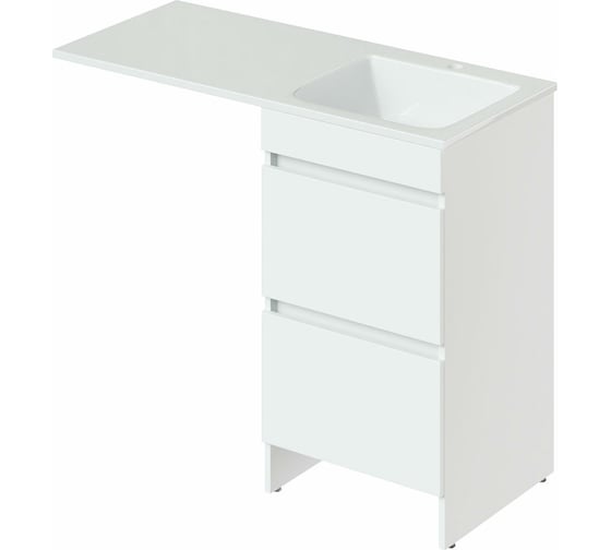 Изображение товара Напольная тумба ORANGE Optima под стиральную машину Op-110TUW+RAR