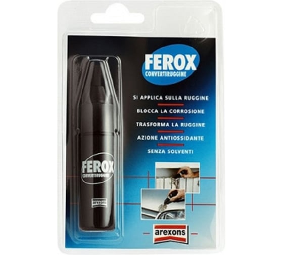 Изображение товара Преобразователь ржавчины в грунт AREXONS Ferox 15 мл 4141
