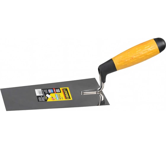 Изображение товара Кельма STAYER Professional трапеция, нерж. полотно, 2-х комп. рукоятка, 180мм 08291-18