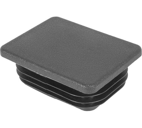 Изображение товара Заглушка пластиковая Миниворкс для прямоугольной трубы размером 80x60 мм, цвет черный –  (2 шт.) ILR80X60+4