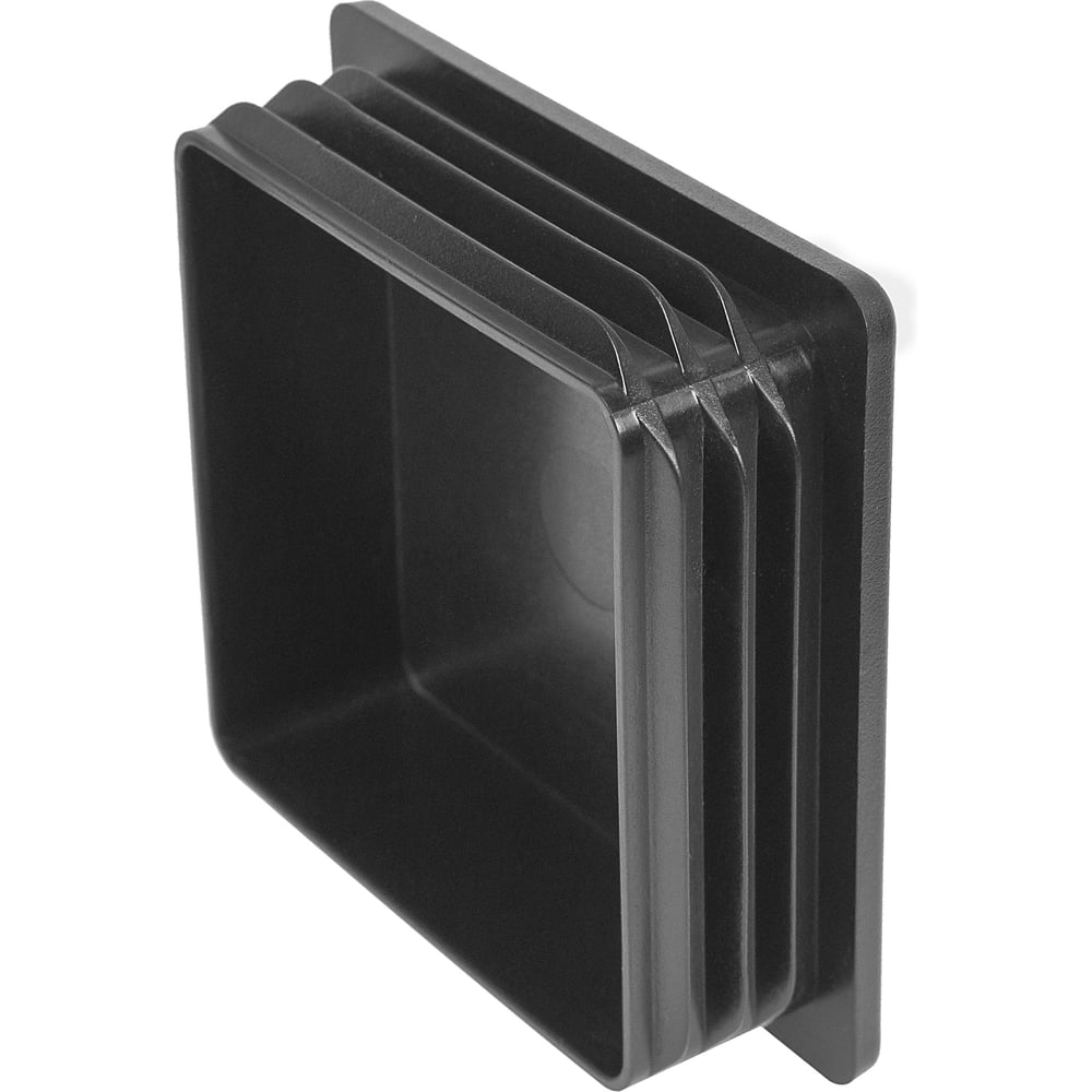 Изображение товара Заглушка пластиковая Миниворкс квадратная 100х100 белая на 10 шт