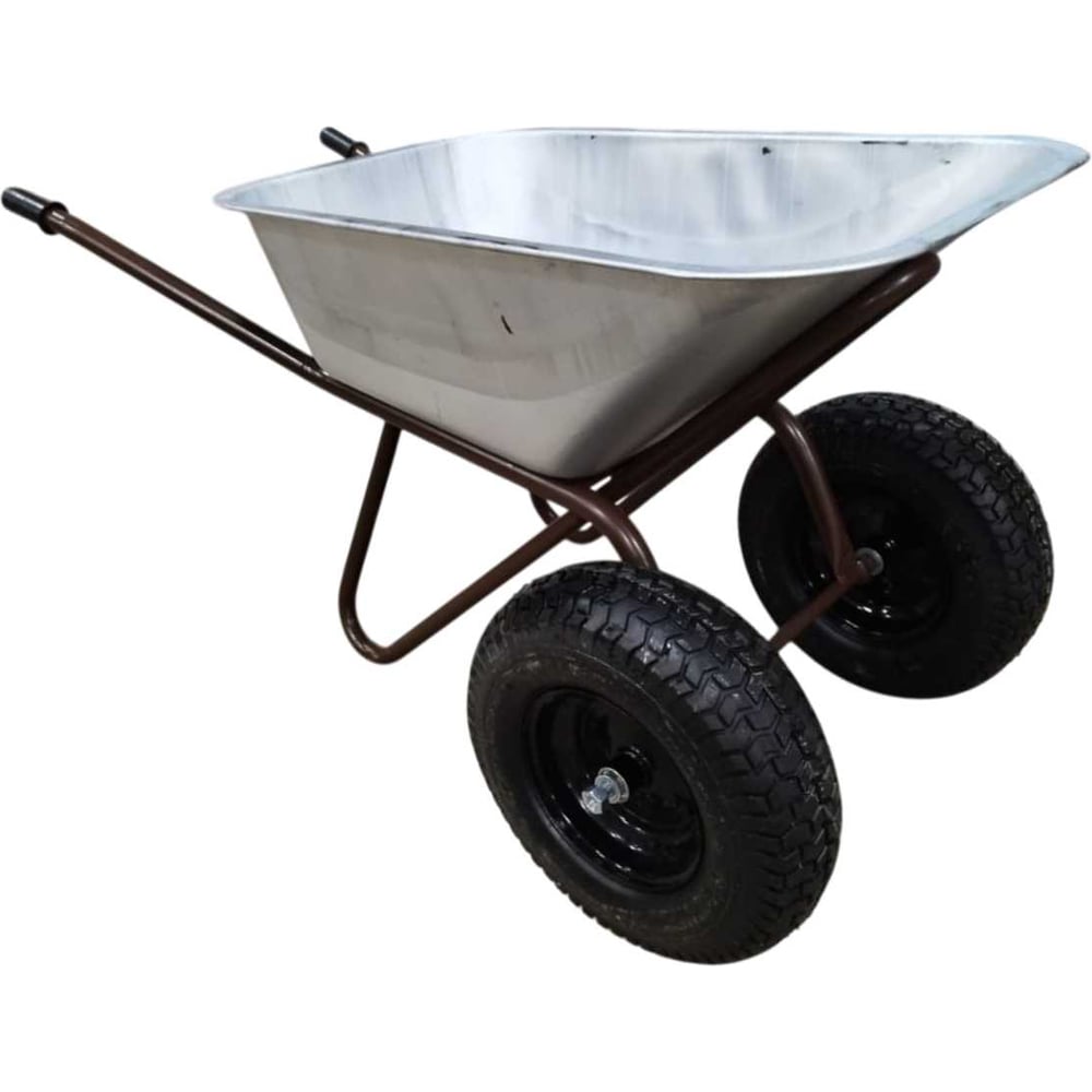 Изображение товара Строительная двухколесная тачка LWI Скорпион усиленная 130 л 400 кг