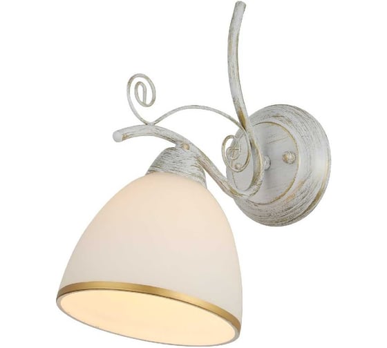 Изображение товара Бра Schaffner 1xE27/40W (26*15*29,5) Cadarzo 4650-1W WH+GD