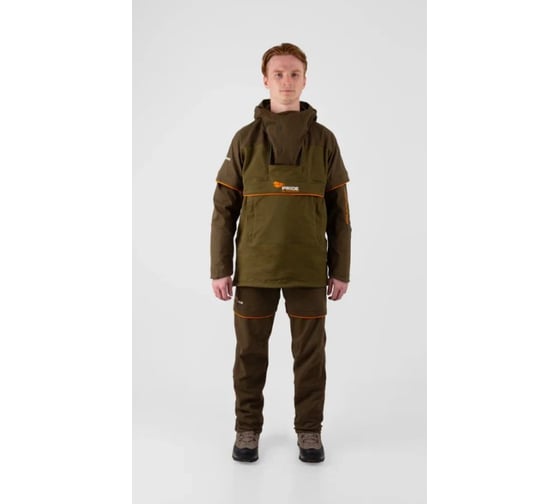 Изображение товара Костюм ПЭ для охоты PRIDE Каракал хаки_р-р 48-50 рост 170-176 4660335535897